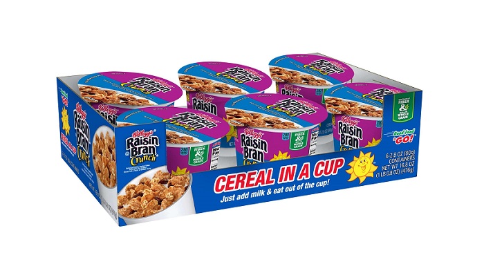 Raisin bran cereal cups 6ct