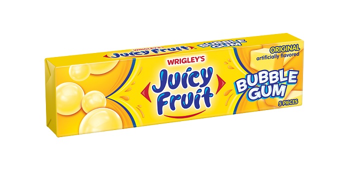 Juicy fruit original bubble gum 18ct