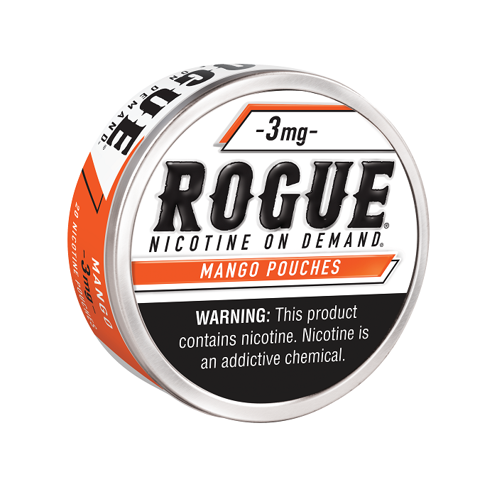Rogue mango nicotine pouch 3mg 5ct