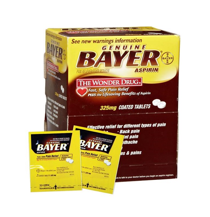 Bayer aspirin original 50ct