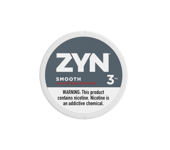 Zyn smooth nicotine pouch 3mg 5ct