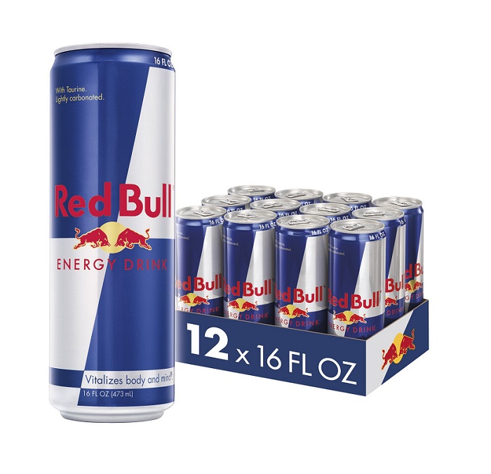 Red bull drink 12ct 16oz