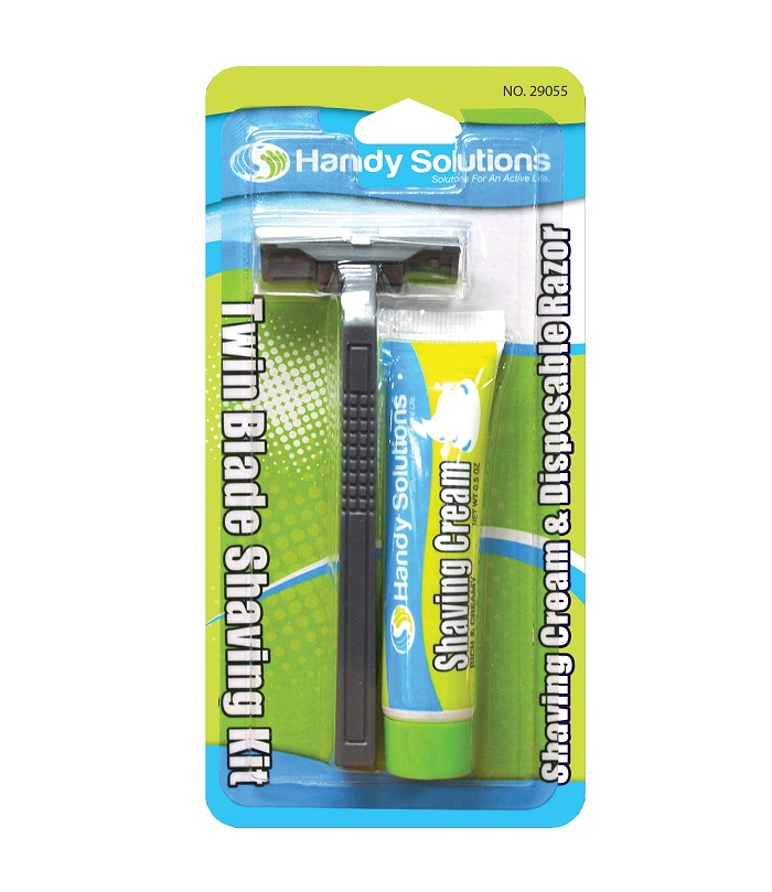 Handy solution cream razor shaving kit