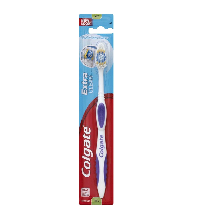 Colgate extra clean medium tooth brush 6ct