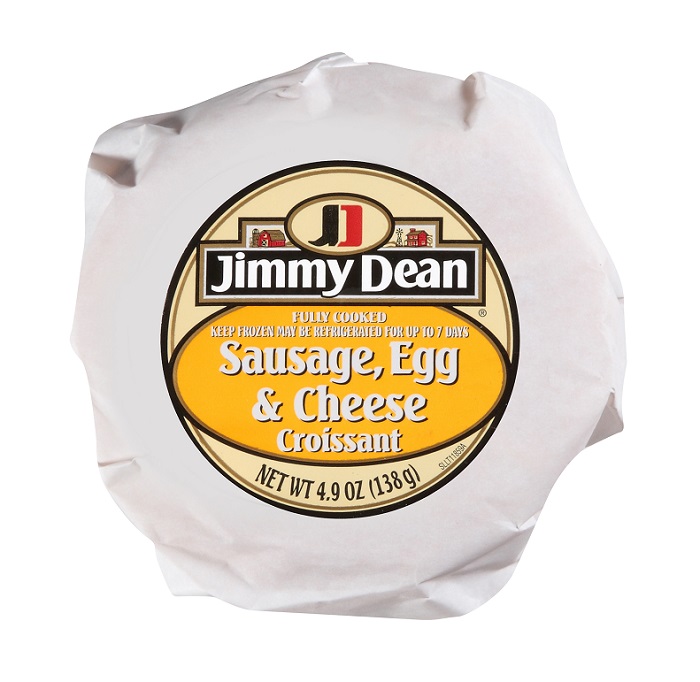 Jimmy dean saugage egg & cheese croissant 4.9oz