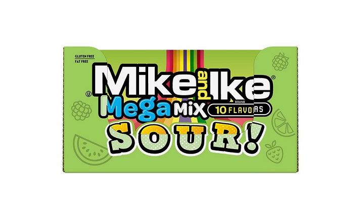 Mike & ike mega mix sour thtr bx 5oz
