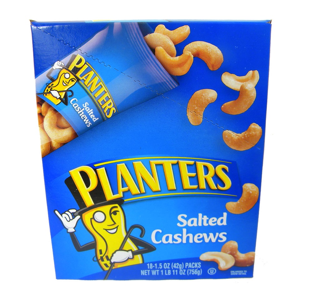Planter salted cashew 18ct