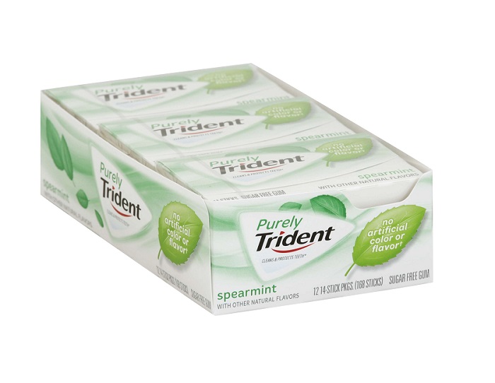 Trident purely spearmint 12ct
