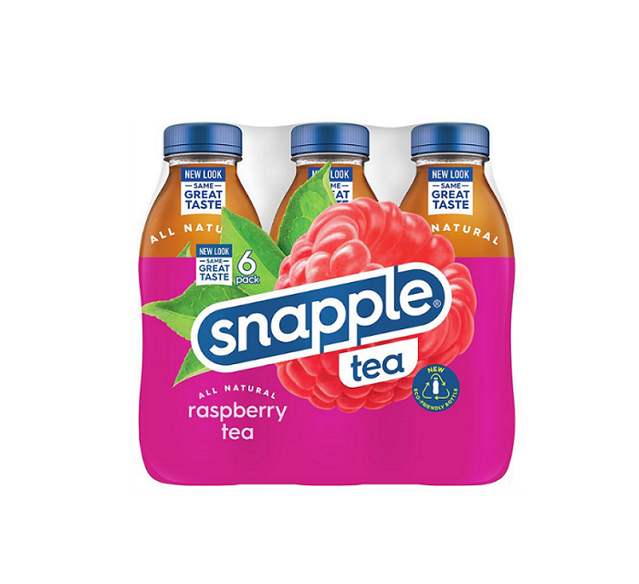 Snapple raspberry tea 6ct 16oz