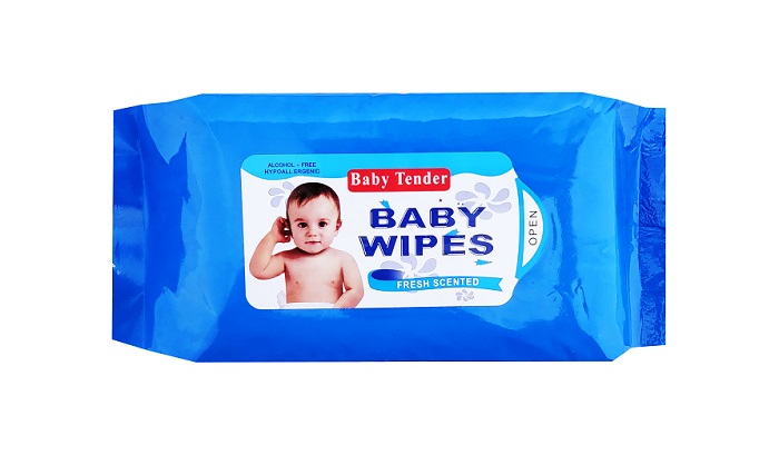 Rosewood blue baby wipes 80ct