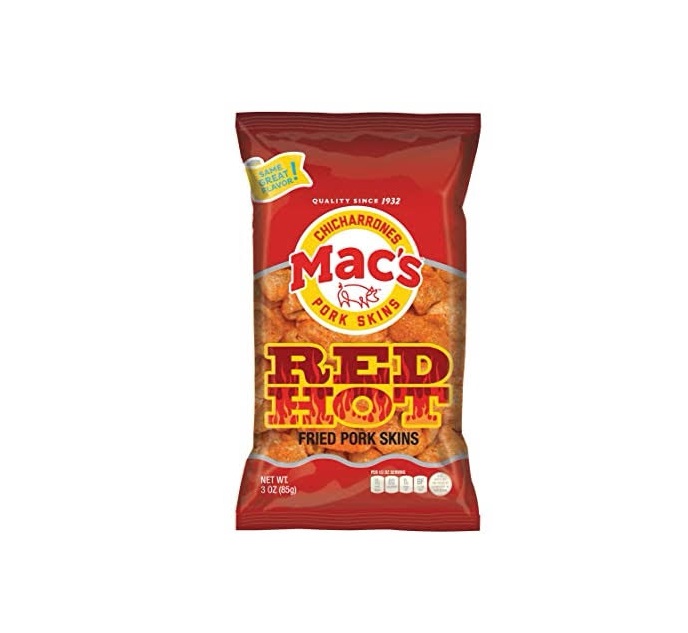 Mac`s red hot pork skin 3oz