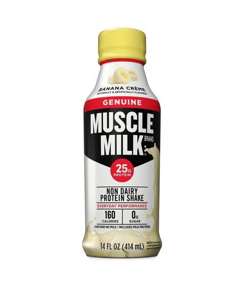 Muscle milk banana creme 12ct 14oz
