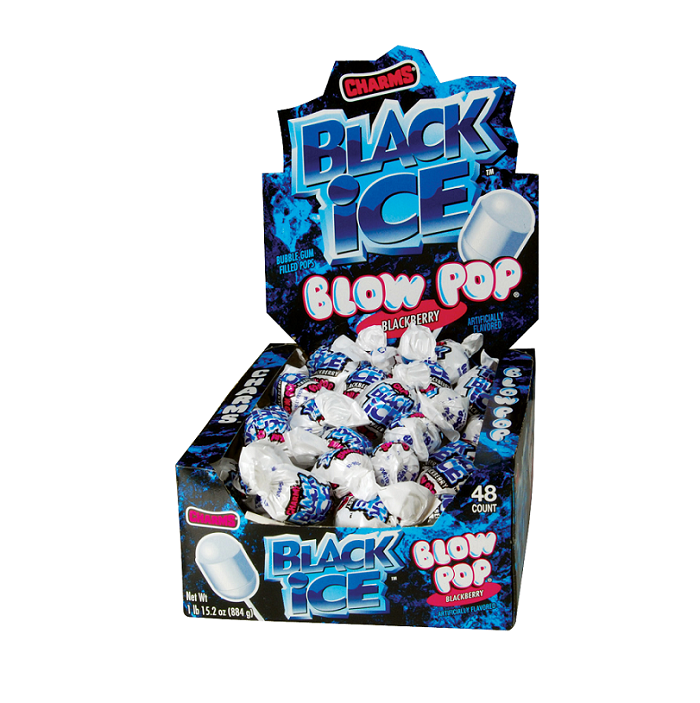 Blow pop black ice 48ct