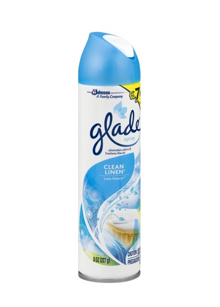Glade clean linen spray 8oz