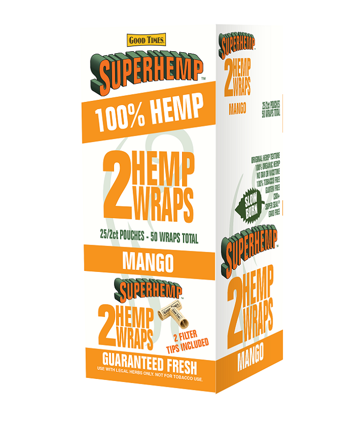 Superhemp mango filter tips 25/2pk