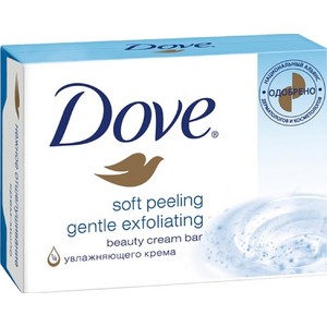Dove exfoliatng soap 135grms