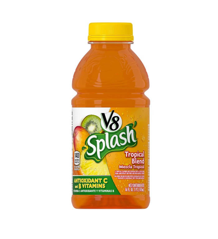 V8 splash tropical blend 12ct 16oz