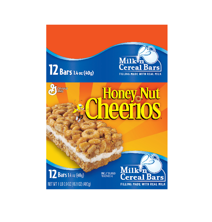 Honey nut cheerios bar 12ct