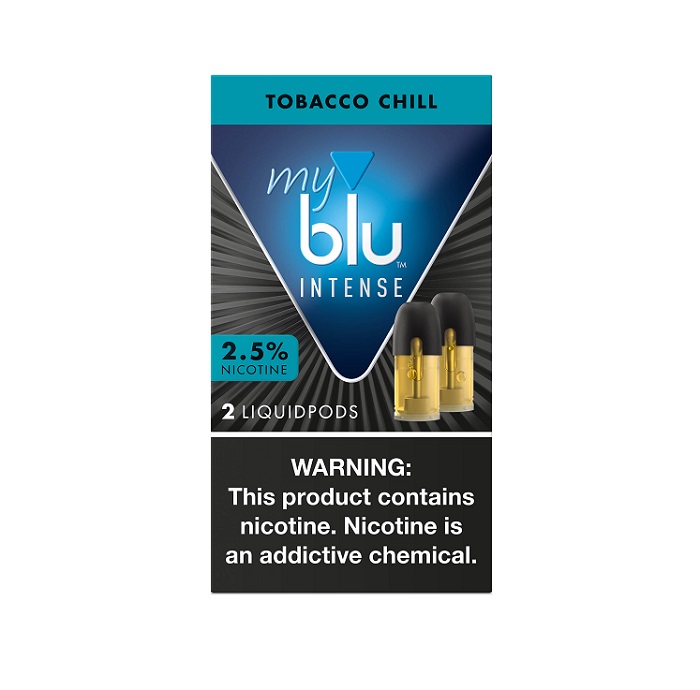 Blu intense tobacco chill 2.5% pods 5/2ct