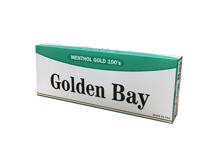Golden bay menthol gold 100 box