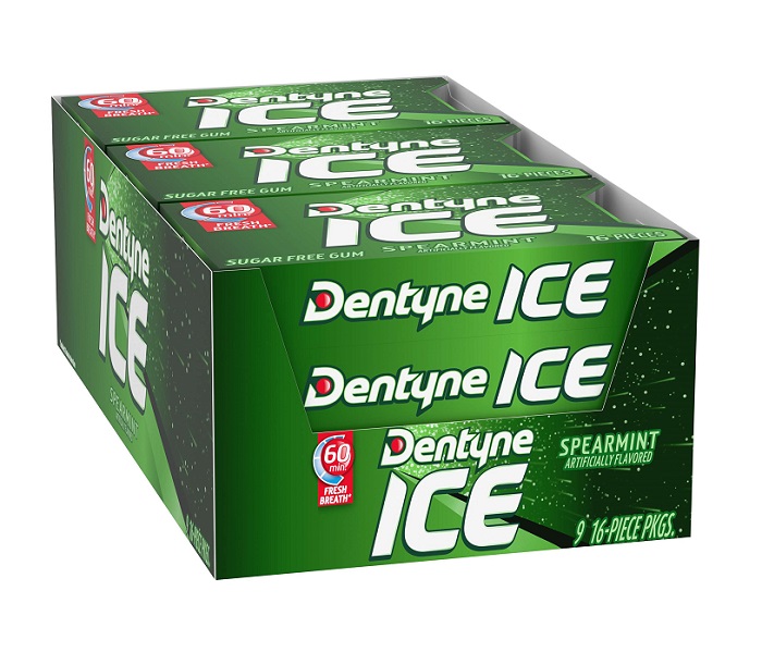 Dentyne ice spearmnt gum 9ct