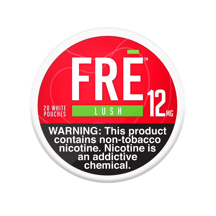 Fre lush nicotine pouch 12mg 5ct
