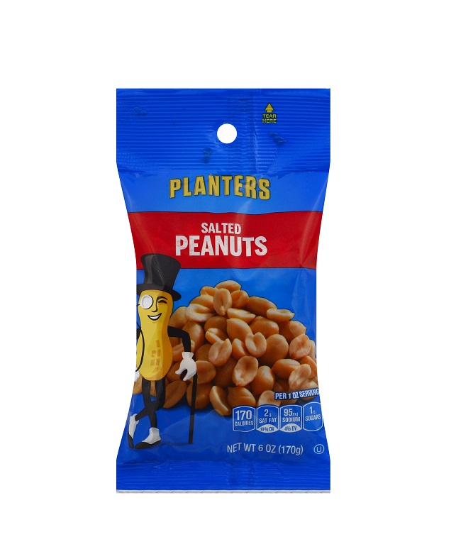 Planters salted peanut h/b 6oz