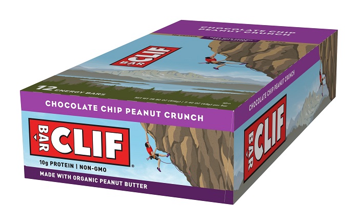 Clif bar chocolate chip peanut crunch 12ct