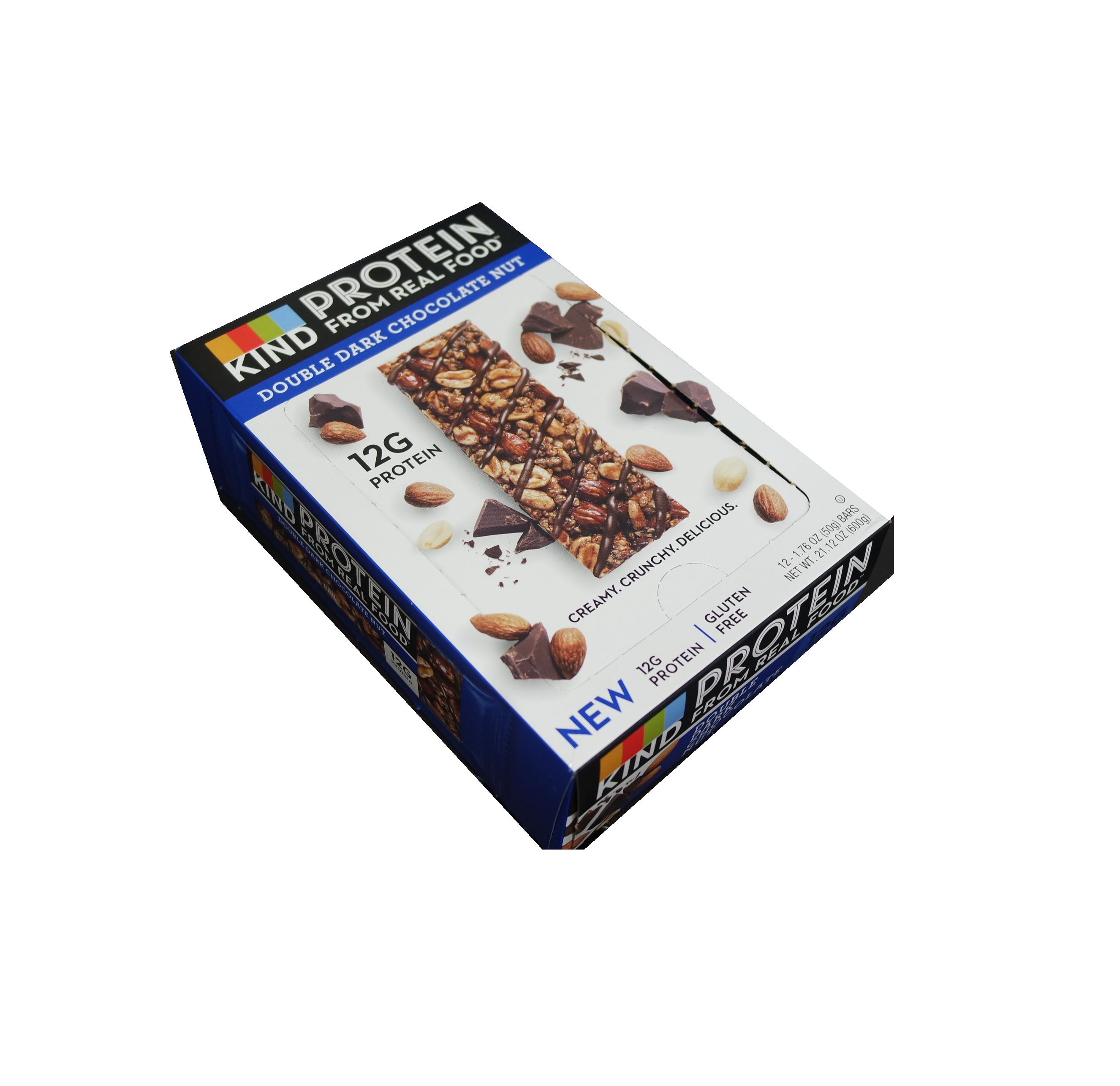 Kind double dark chocolate nut protein 12ct