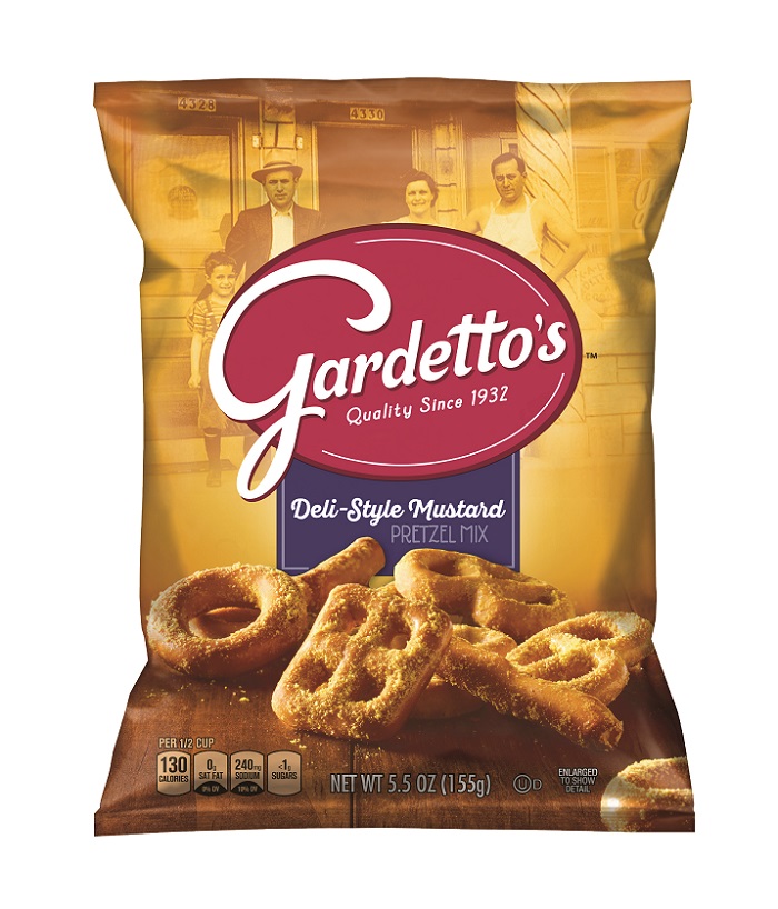 Gardetto`s  deli style mustard pretzel 5.5oz
