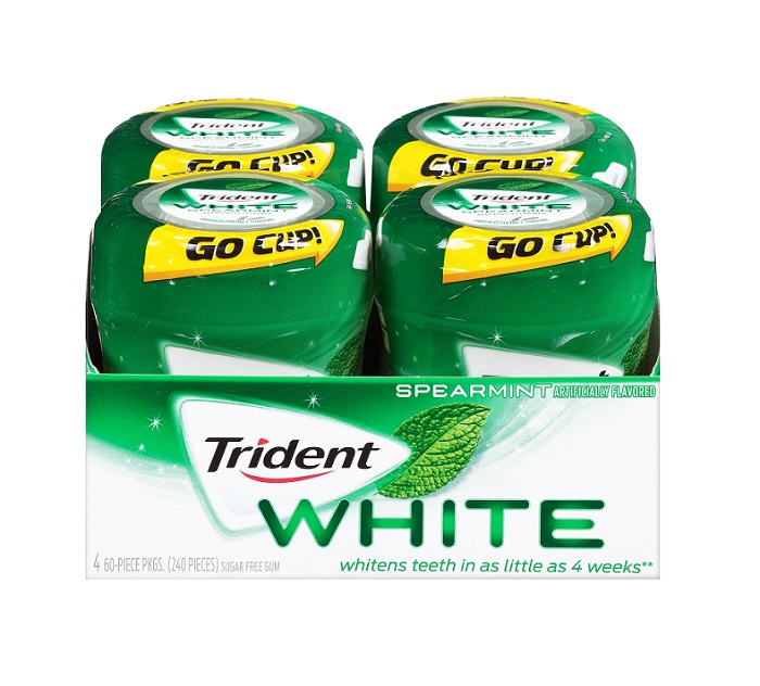 Trident white spearmint btl 4ct