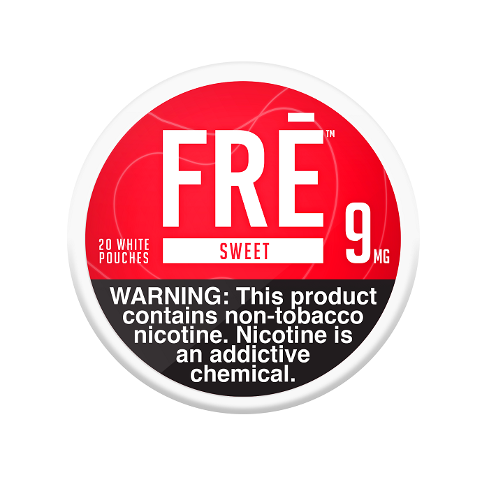 Fre sweet nicotine pouch 9mg 5ct