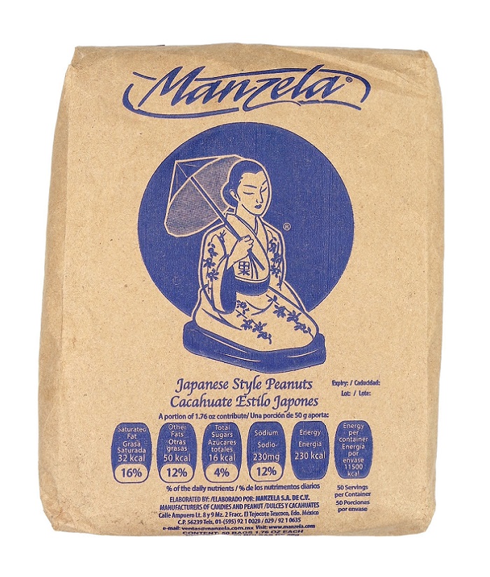 Manzela japanese peanut 50ct