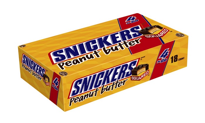 Snickers peanut butter k/s 18ct