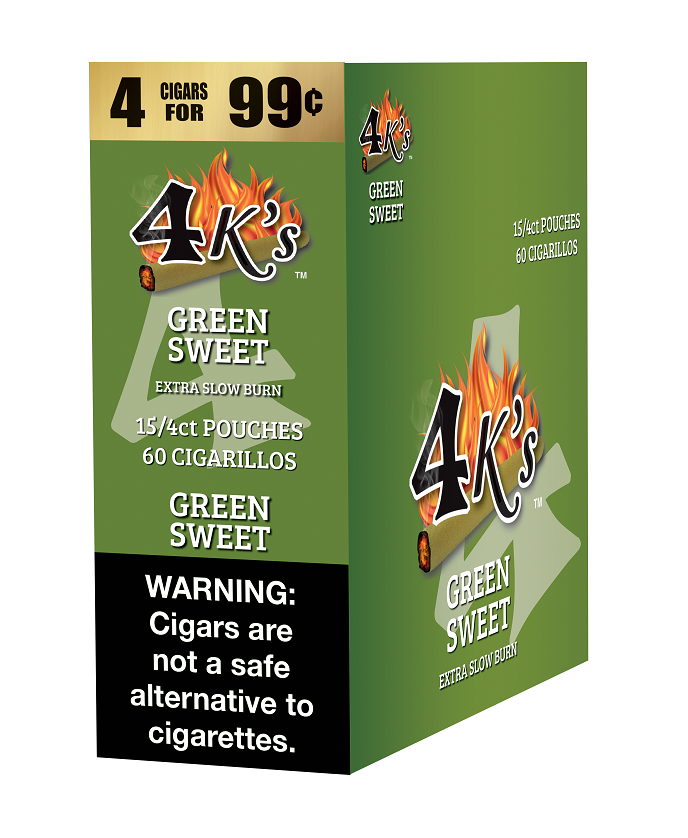 4kings green sweets 4/.99 f.p.15/4pk