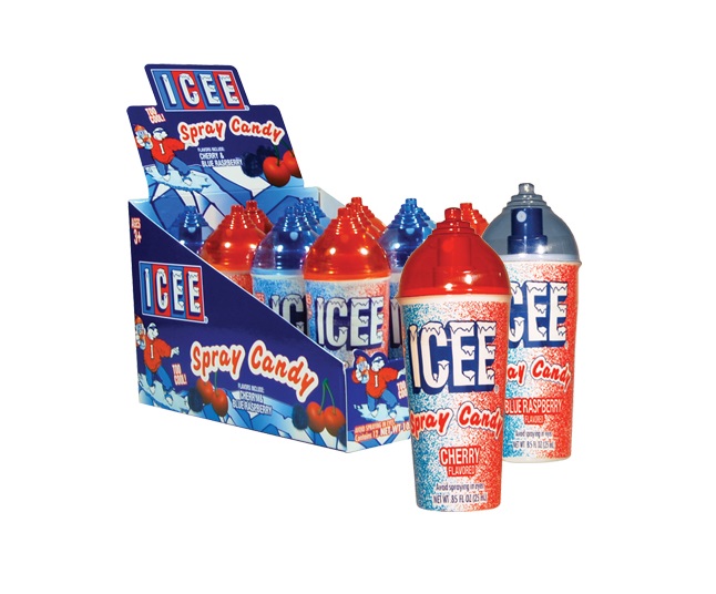 Icee spray candy 12ct 0.84oz