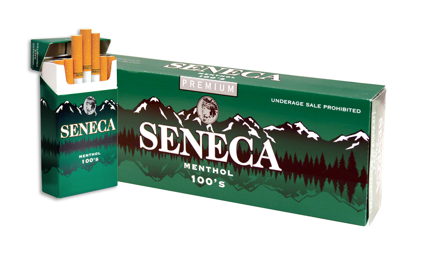 Seneca menthol box