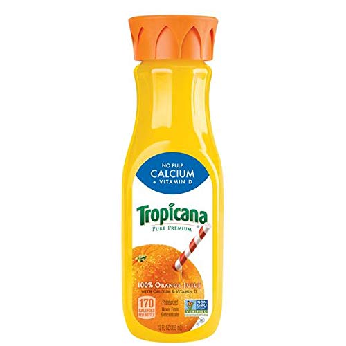 Tropicana orange juice calcium 12ct 11oz