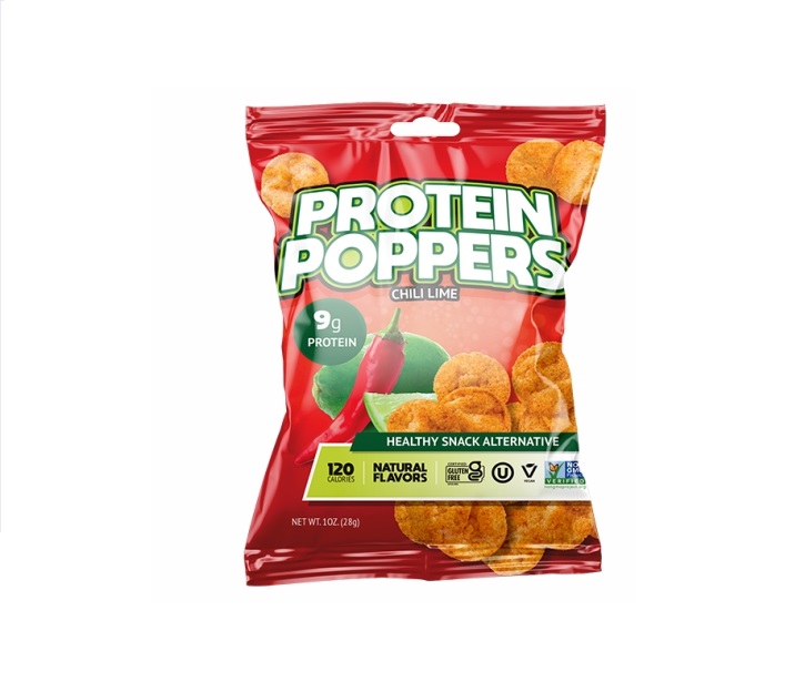 Protein poppers chili lime 1oz