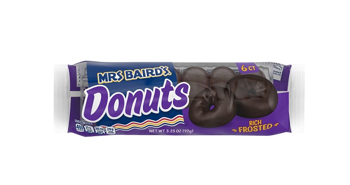 Mrs bairds frosted mini donuts 6ct 3.25oz