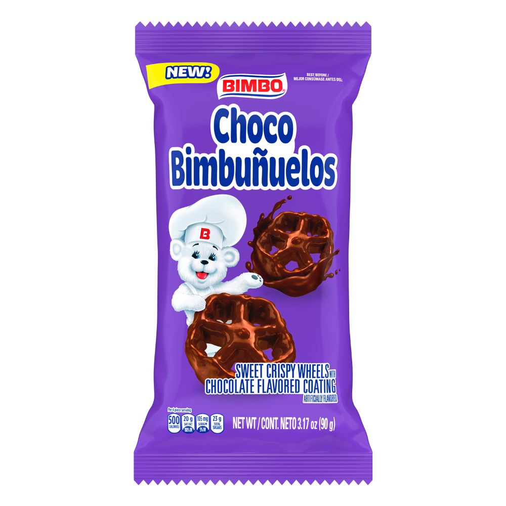 Bimbo bimbunuelos chocolate 3.17oz