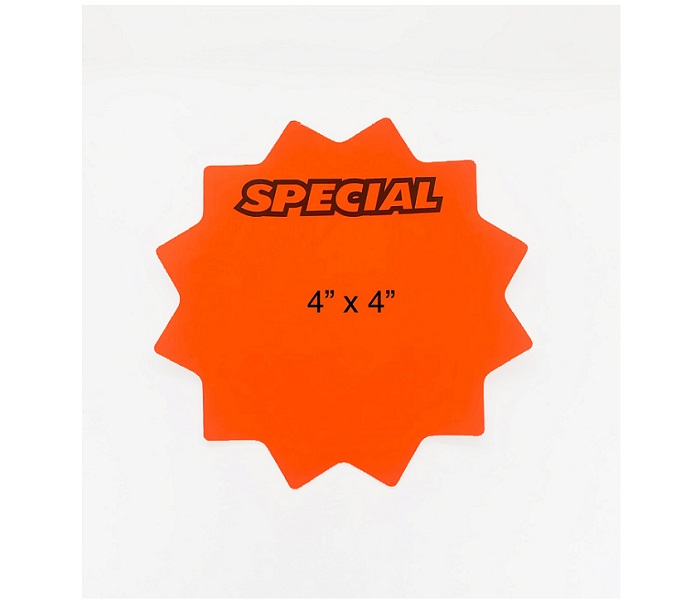 Special signs 4*4