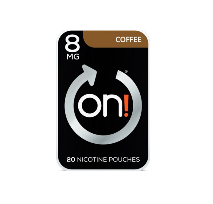 On coffee nicotine pouch 8mg 5ct