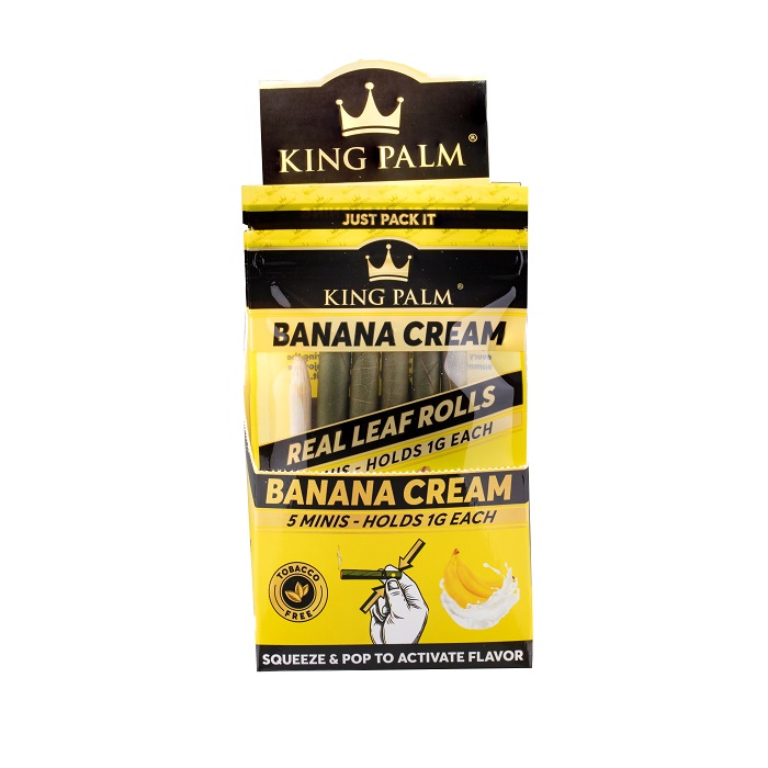 King palm banana cream mini cones 15/5ct
