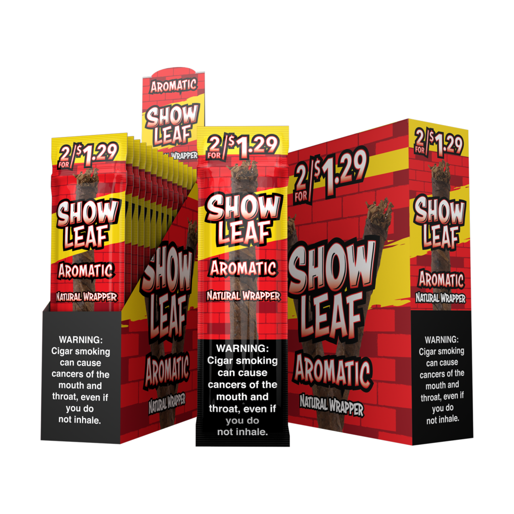 Show leaf aromatic 2/$1.29 15/2pk