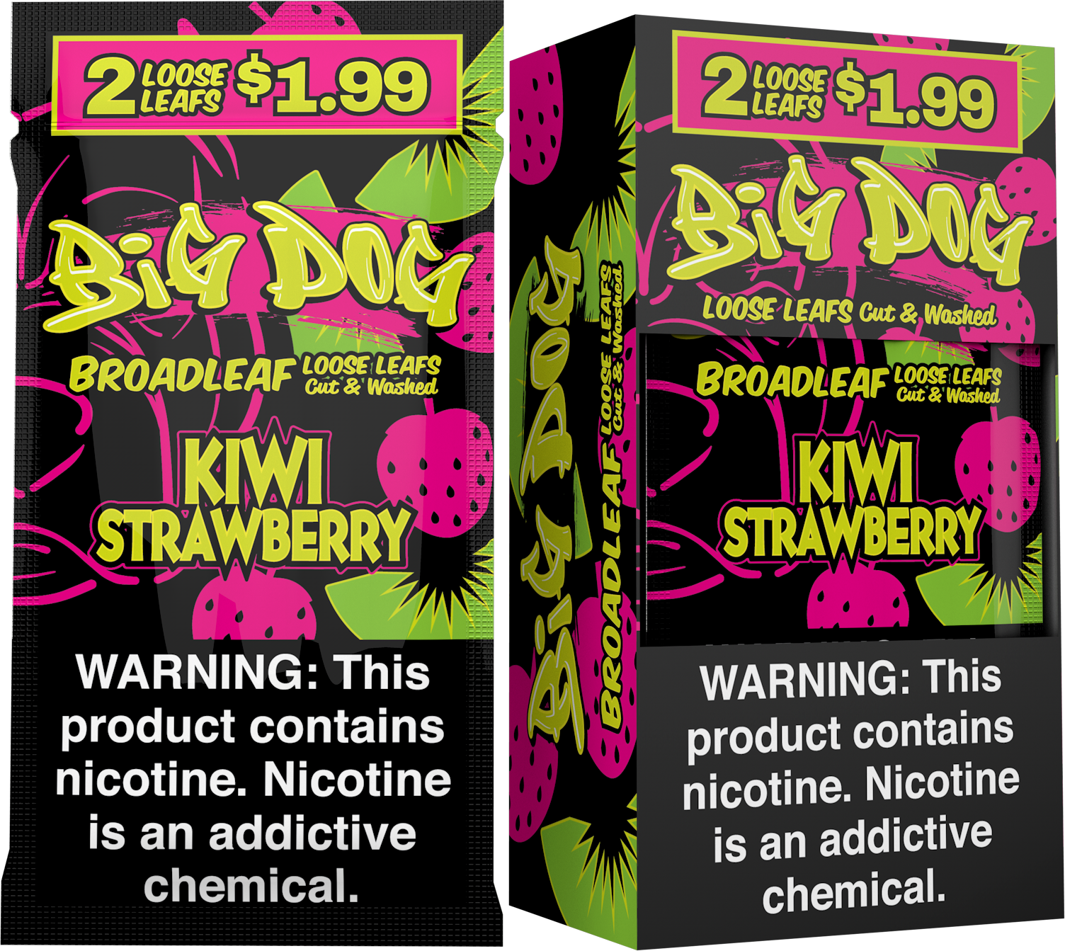 Big dog strawberry kiwi 2/$1.99