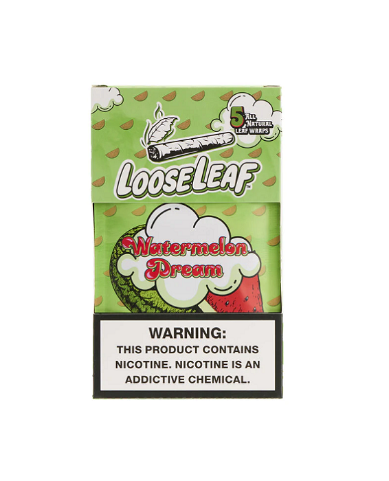 Loose leaf watermelon dream cigar wraps 8/5pk