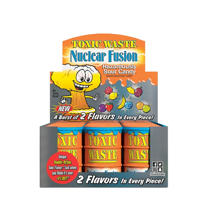 Toxic waste nuclear fusion drum 12ct 1.48oz