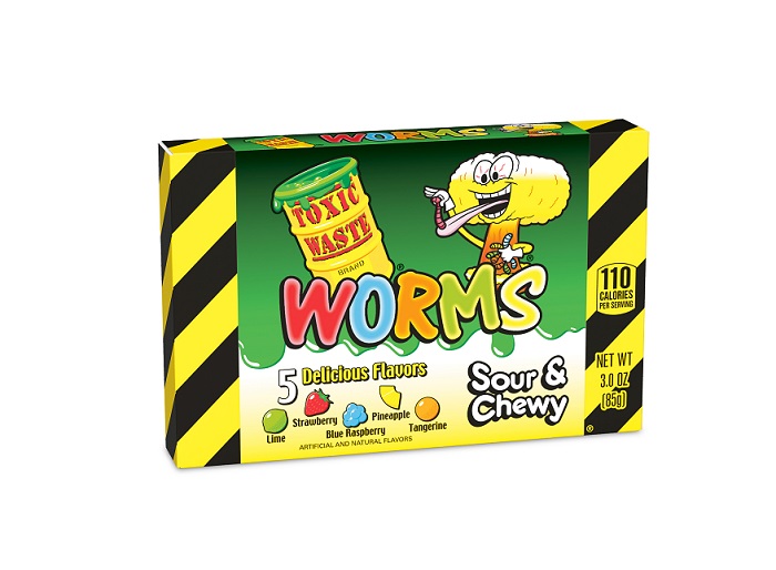 Toxic waste worms thtr bx 3oz