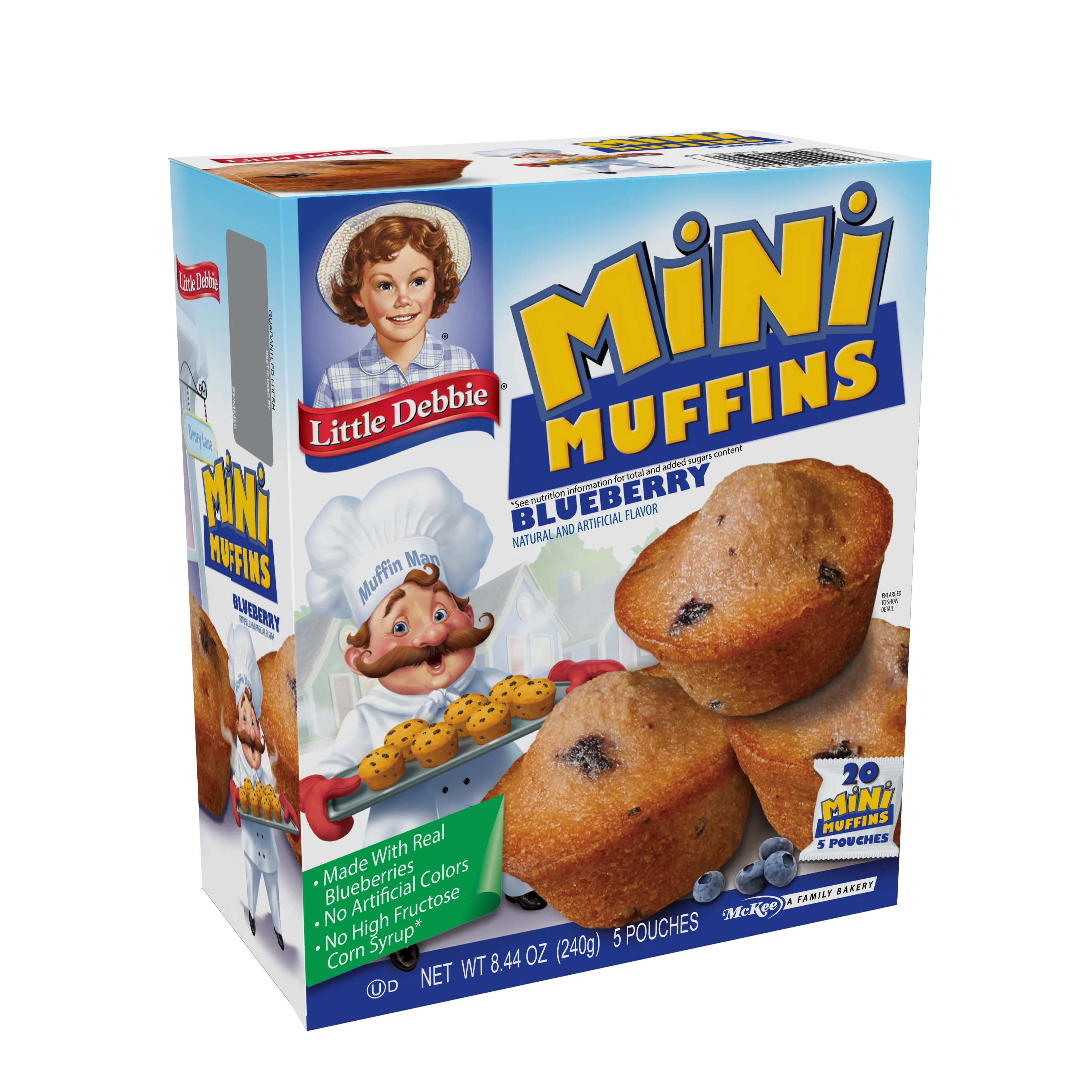 Little debbie blueberry muffins 5ct